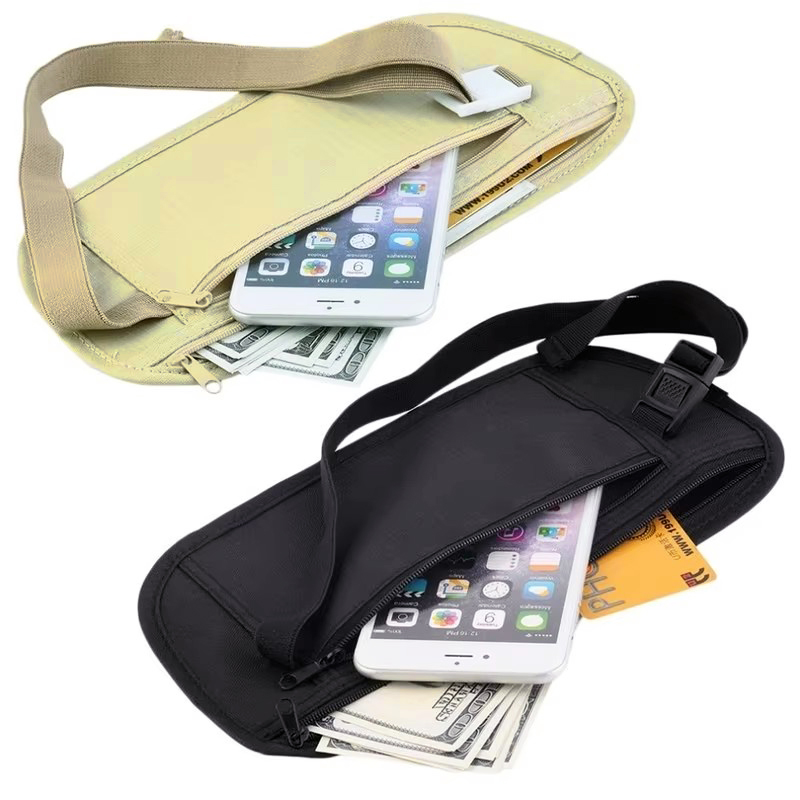 Money Belt Hidden - Poudres invisibles de sacs de taille