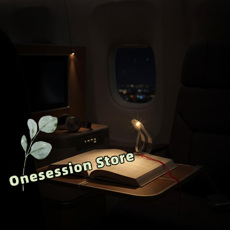 Travel Reading Accessories - Lampe de lecture LED ultra-fine compacte