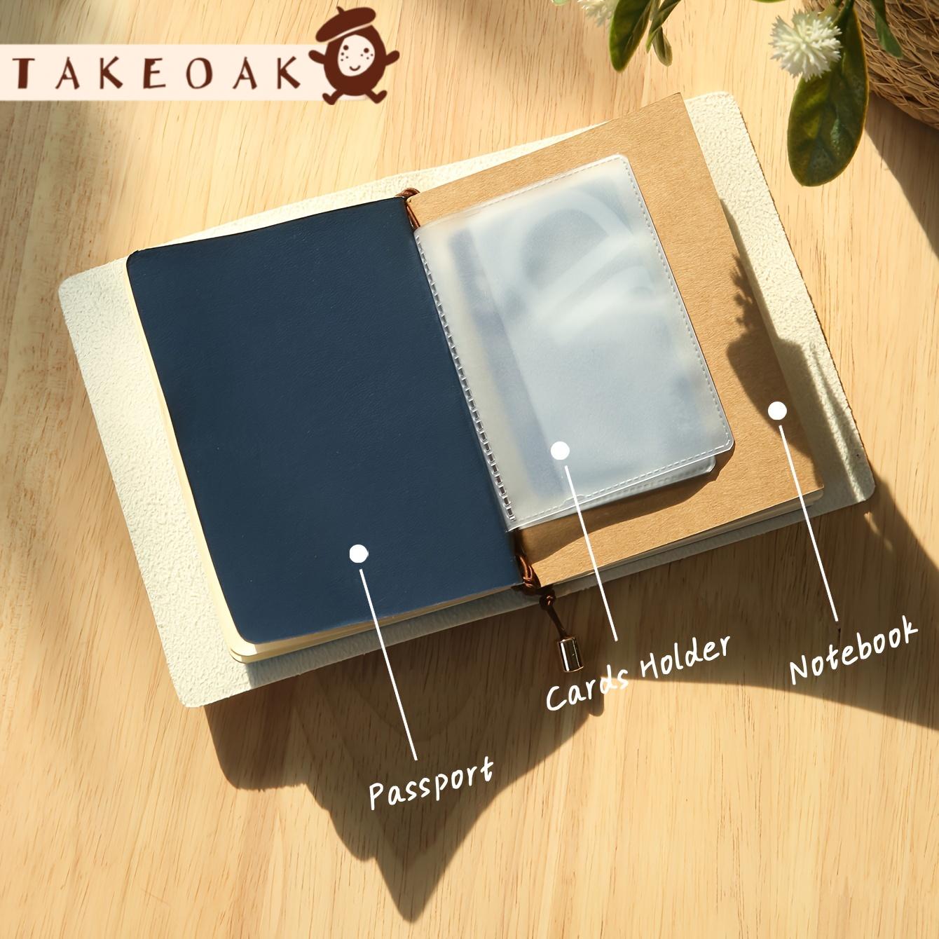 Travel Accessories Overseas - Portefeuille de voyage en cuir personnalisé