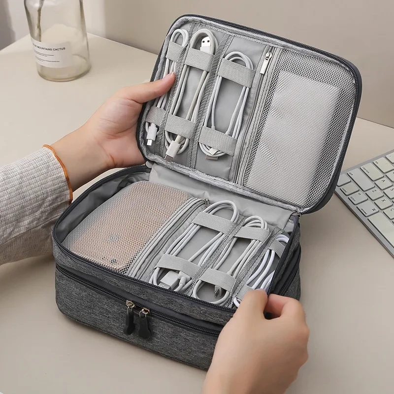 Travel Ziplock Bags - Sac de support de ligne USB