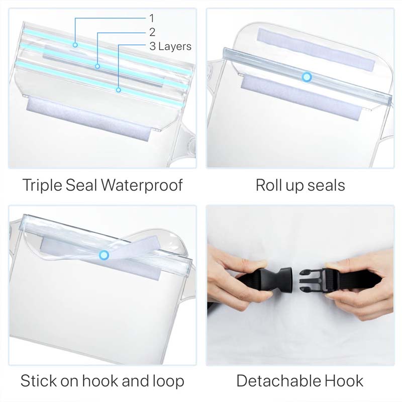 Sac étanche en PVC pour téléph - Travel Ziplock Bags avis et prix