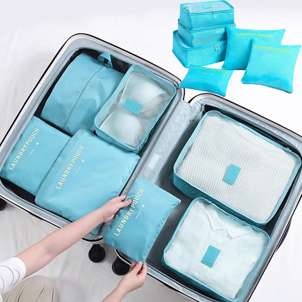 6 pièces/ensemble sacs de rang - Travel Ziplock Bags avis et prix