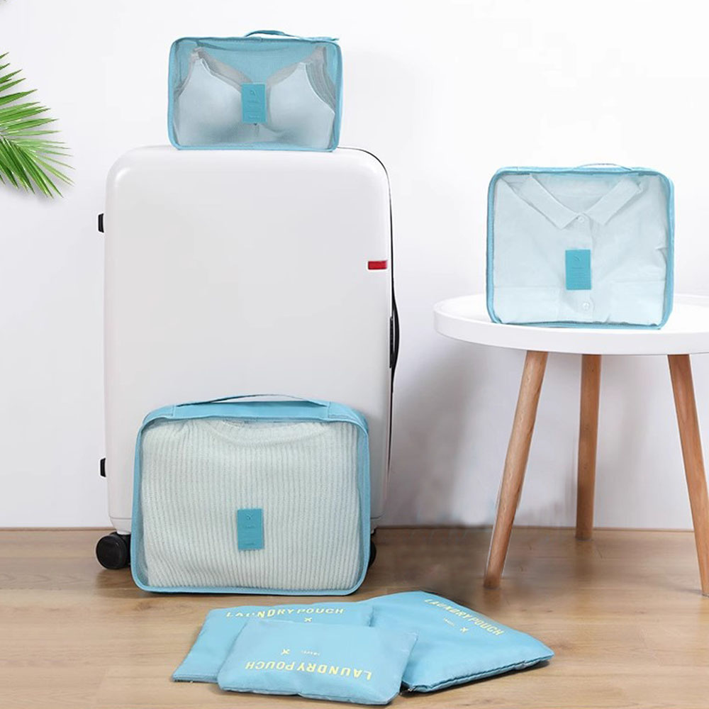 6 pièces/ensemble sacs de rang - Travel Ziplock Bags avis et prix