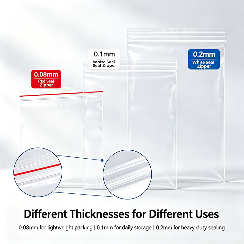 Sacs refermables transparents  - Travel Ziplock Bags avis et prix