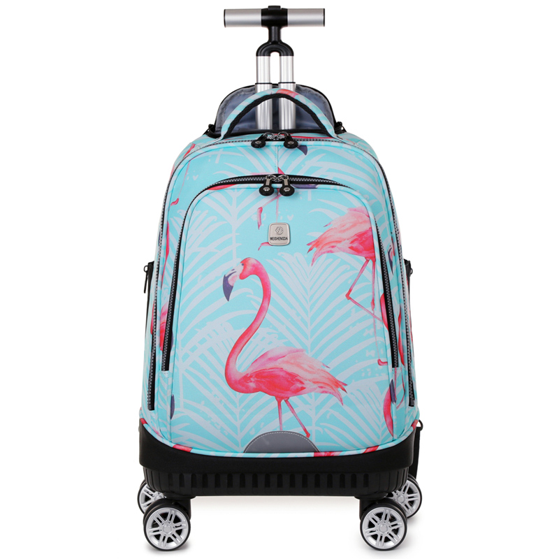 Sac à dos roulant avec roulett - Travel Router Accessories avis et prix